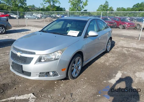 2011 Chevrolet Cruze Ltz из США, поврежденный, VIN 1G1PH5S92B7263769